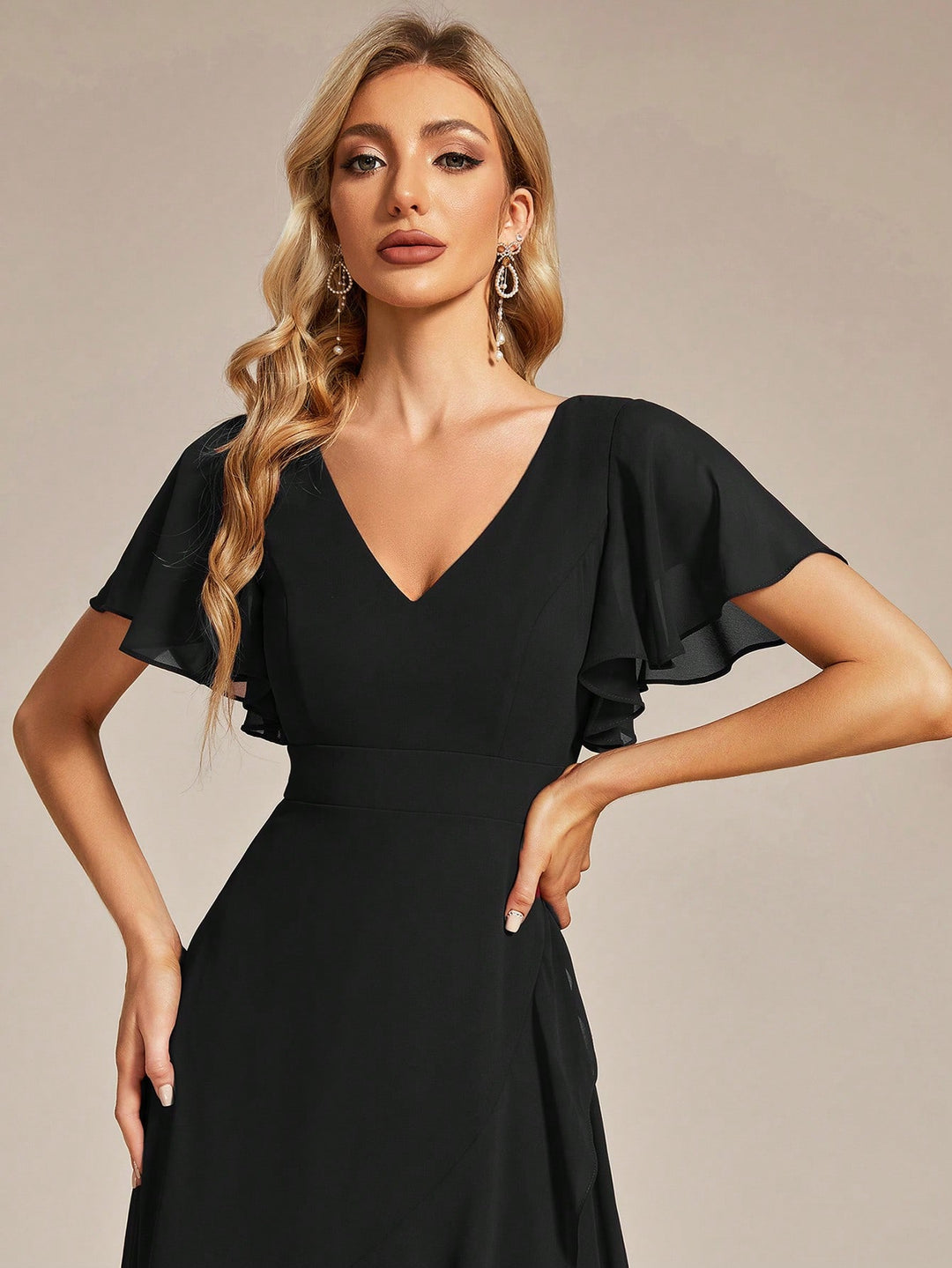 Rochie maxi SHEIN, negru