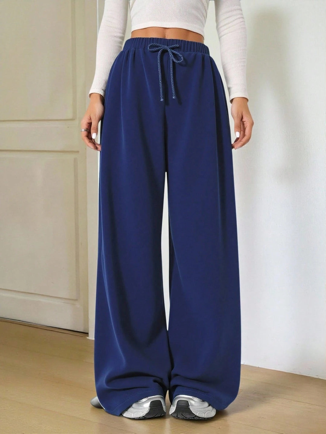 Pantaloni Shein, albastru