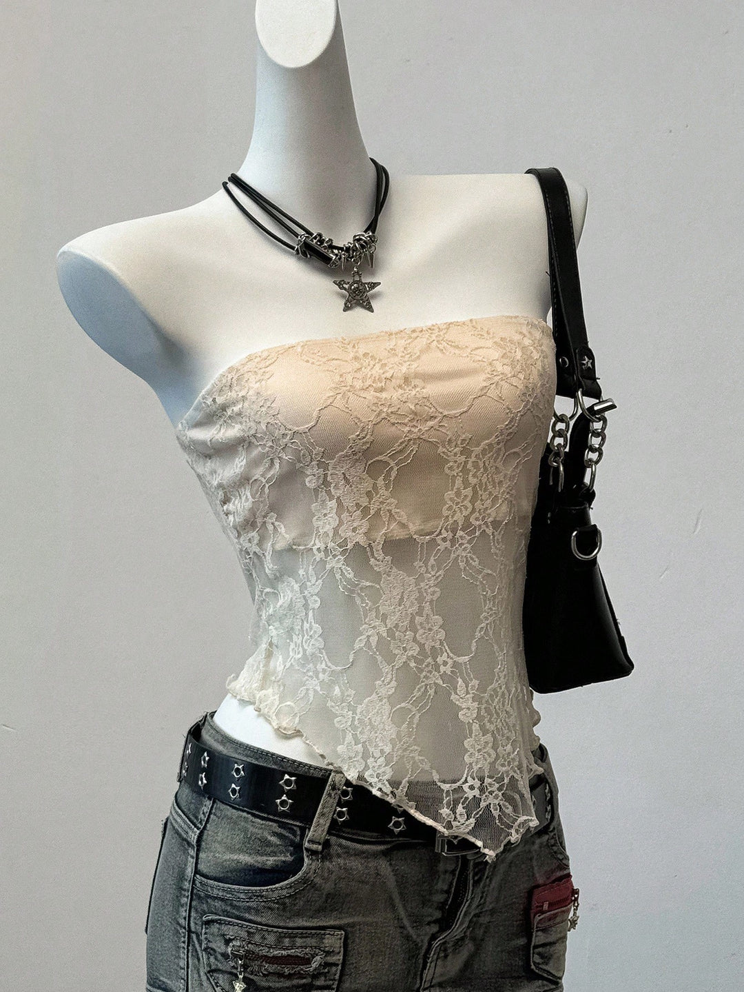 Top SHEIN, bej