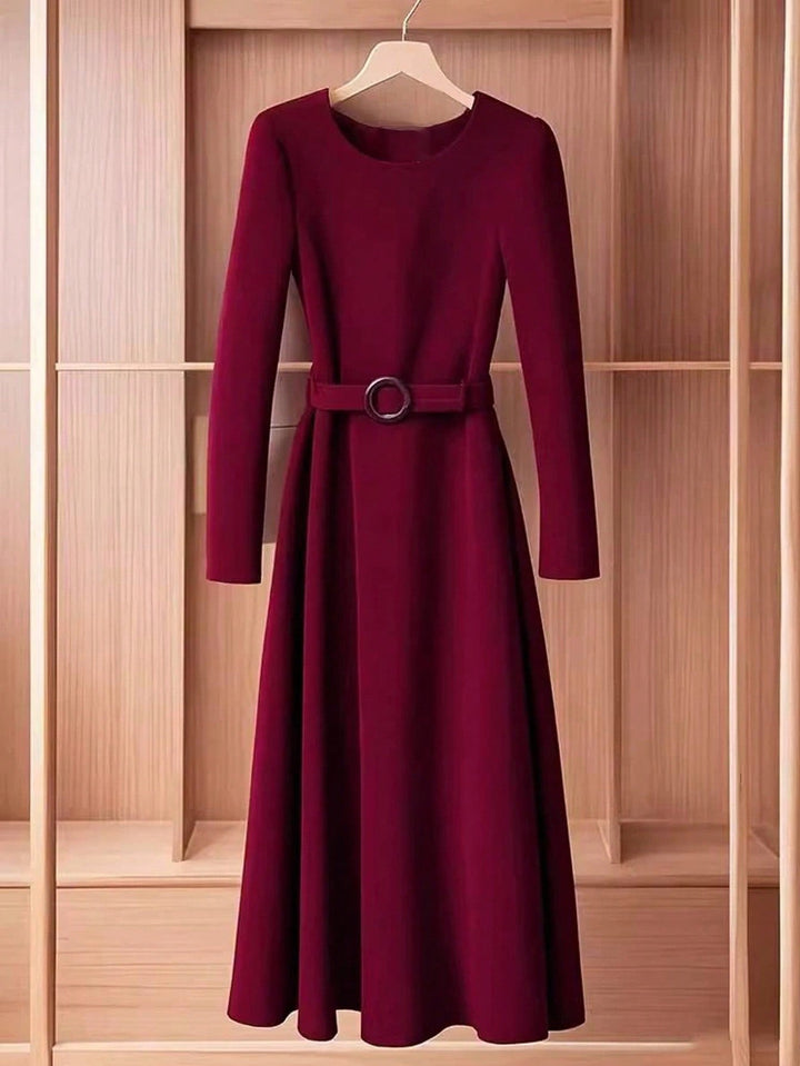 Rochie maxi SHEIN, vișiniu