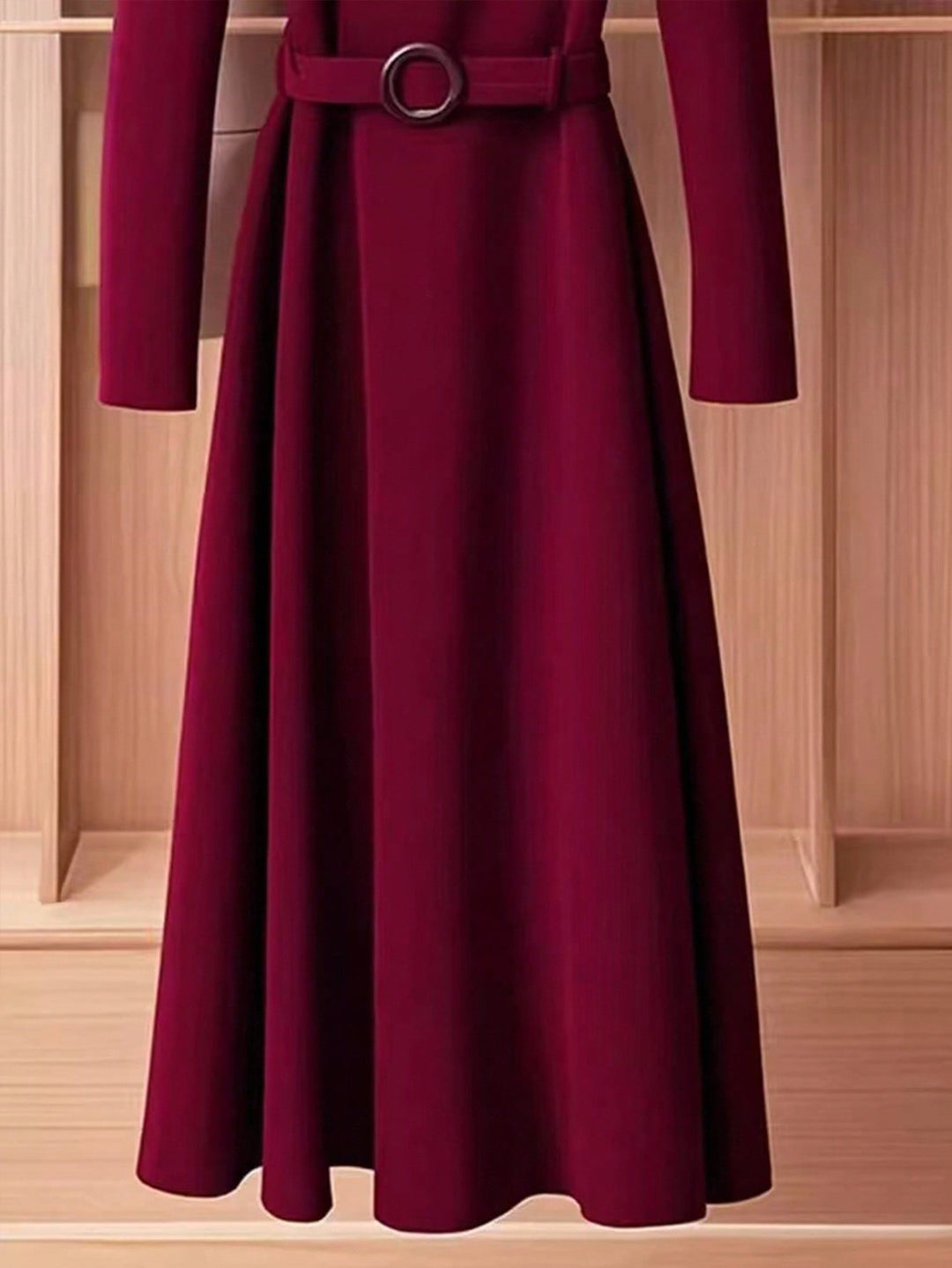 Rochie maxi SHEIN, vișiniu