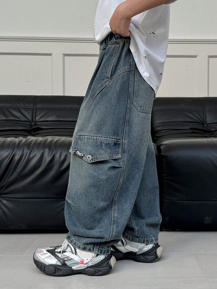 Jeans SHEIN, albastru