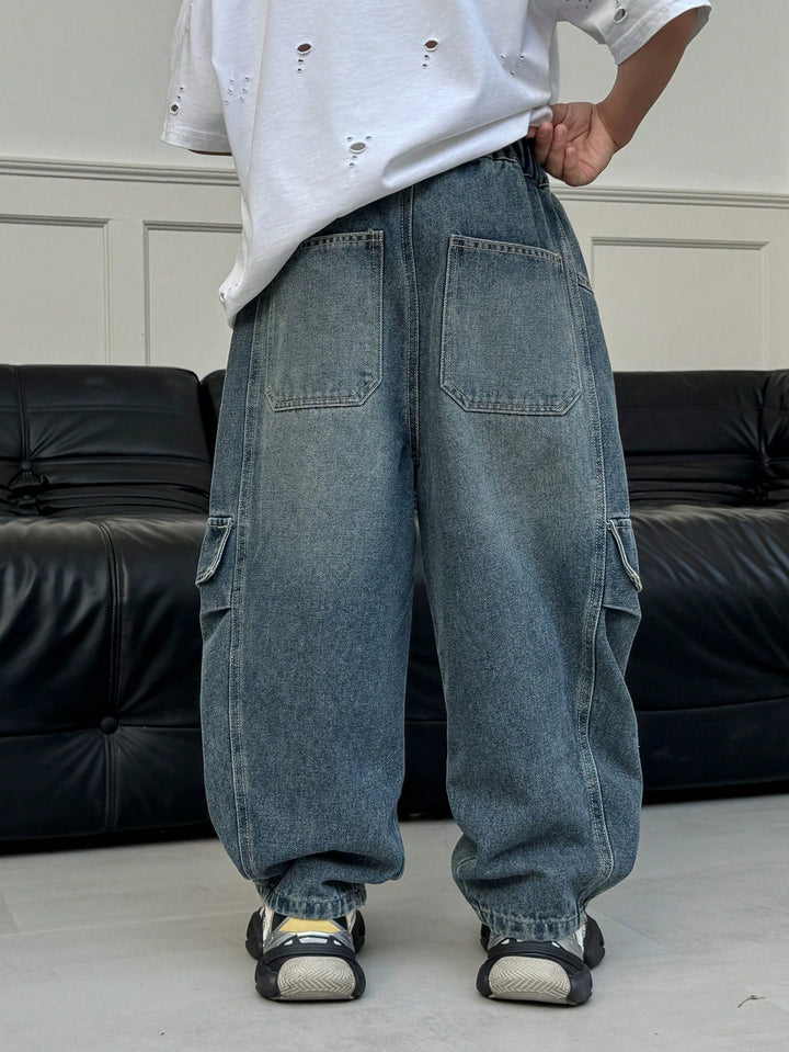 Jeans SHEIN, albastru