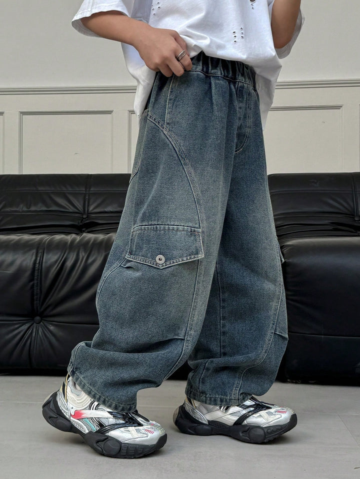 Jeans SHEIN, albastru