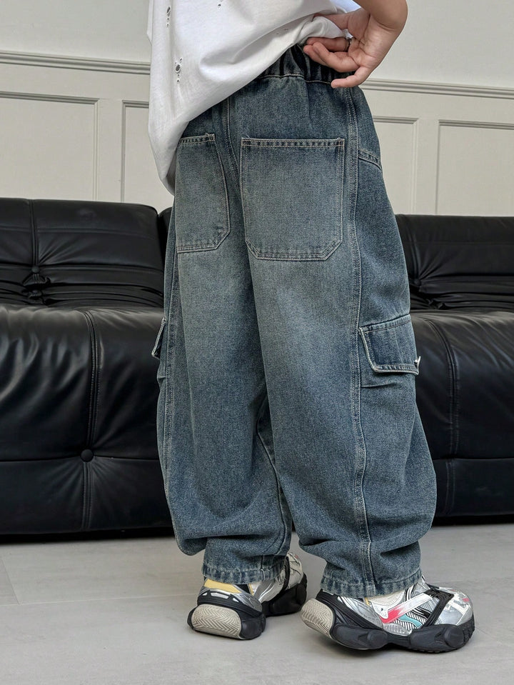 Jeans SHEIN, albastru
