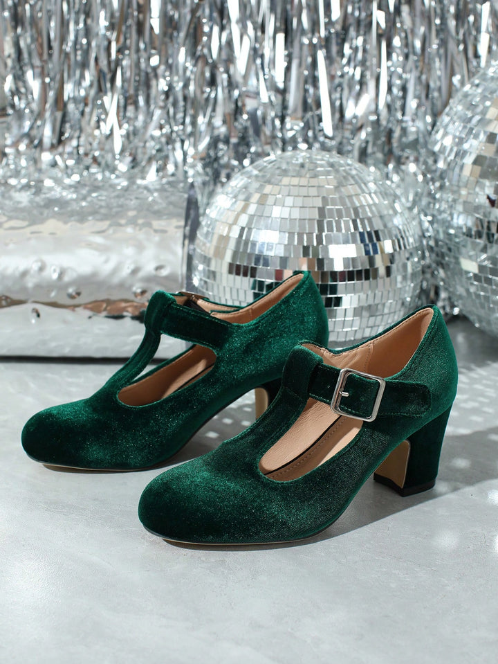 Pantofi cu toc SHEIN, kaki