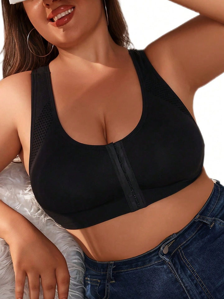 Sutien sport SHEIN, negru