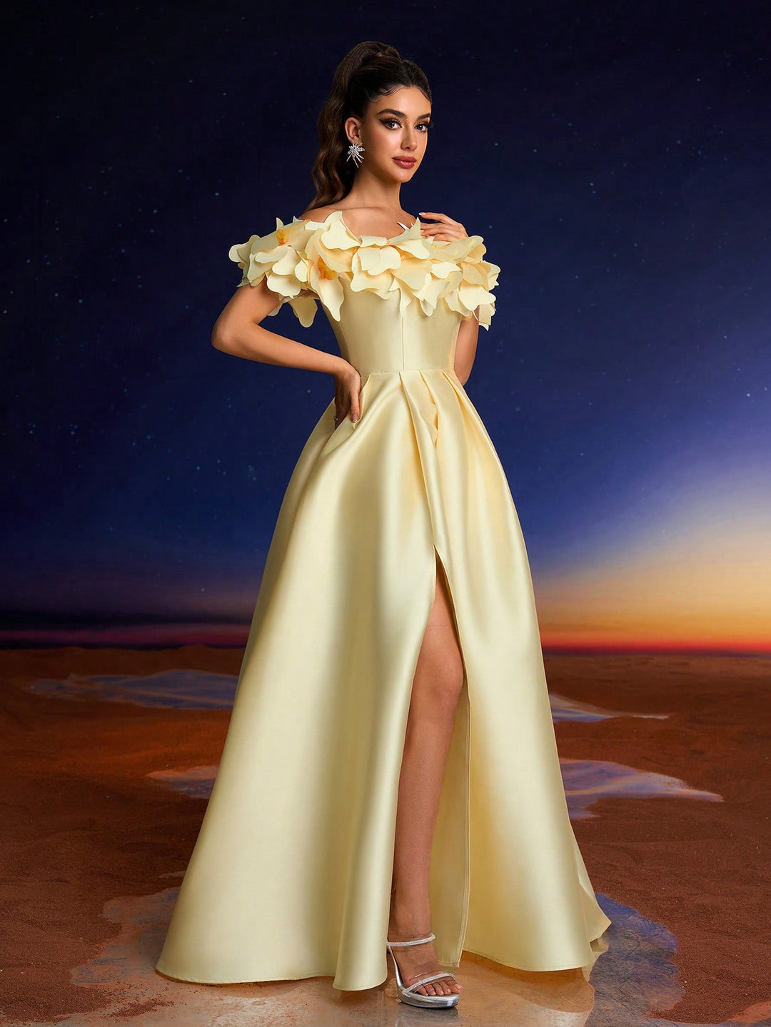 Rochie SHEIN, galben