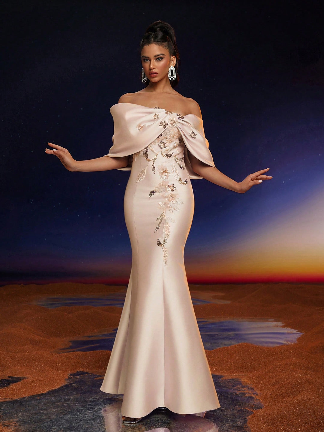 Rochie SHEIN, auriu