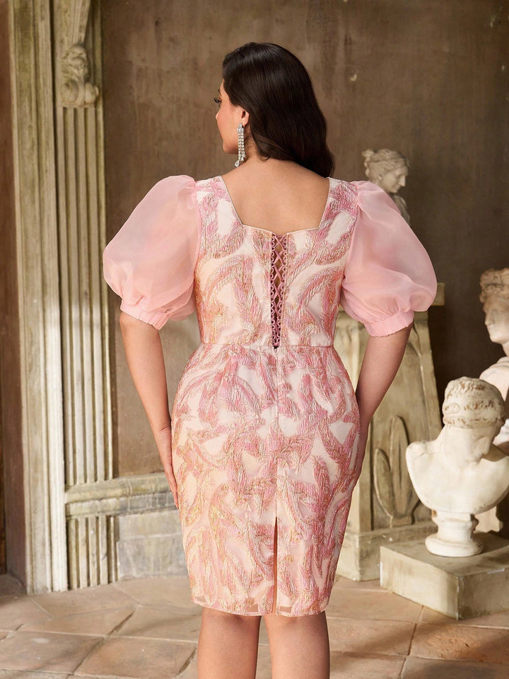 Rochie midi SHEIN, mix culori
