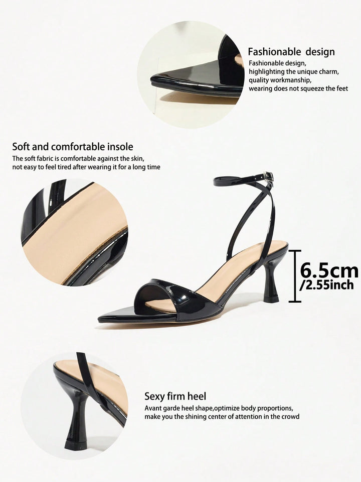 Sandale SHEIN, negru