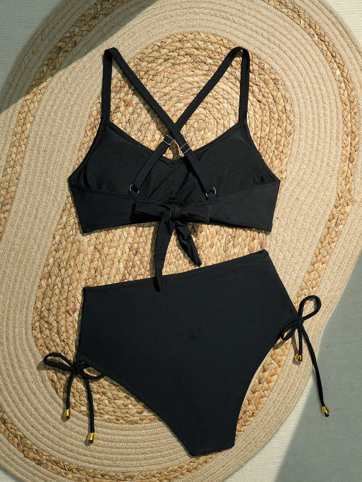 Set bikini SHEIN, negru