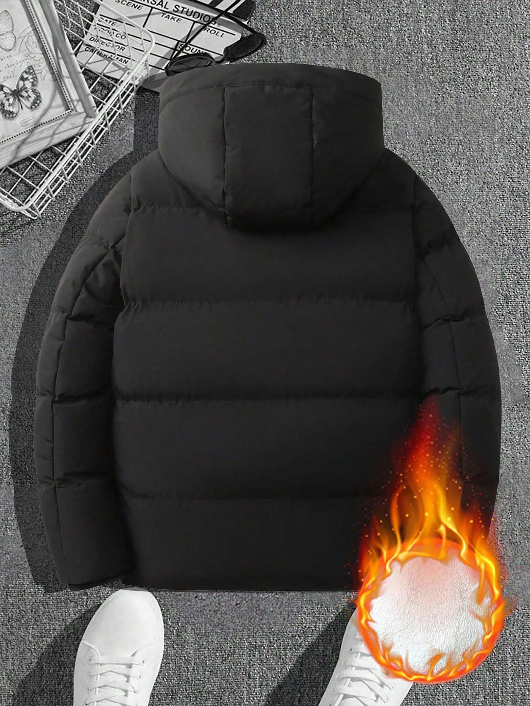 Geacă SHEIN, negru