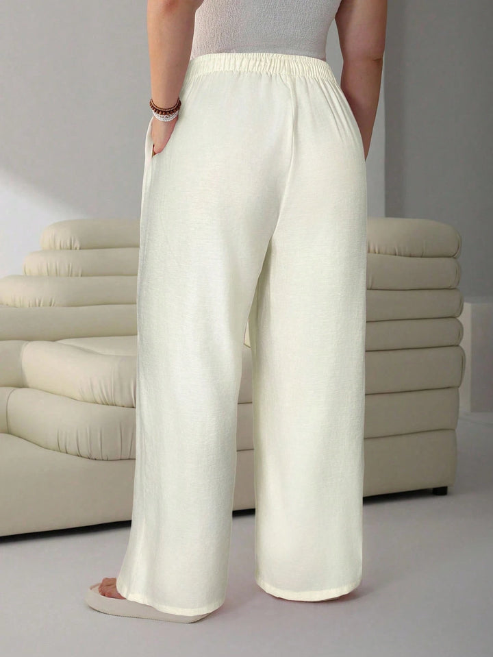Pantaloni SHEIN, galben