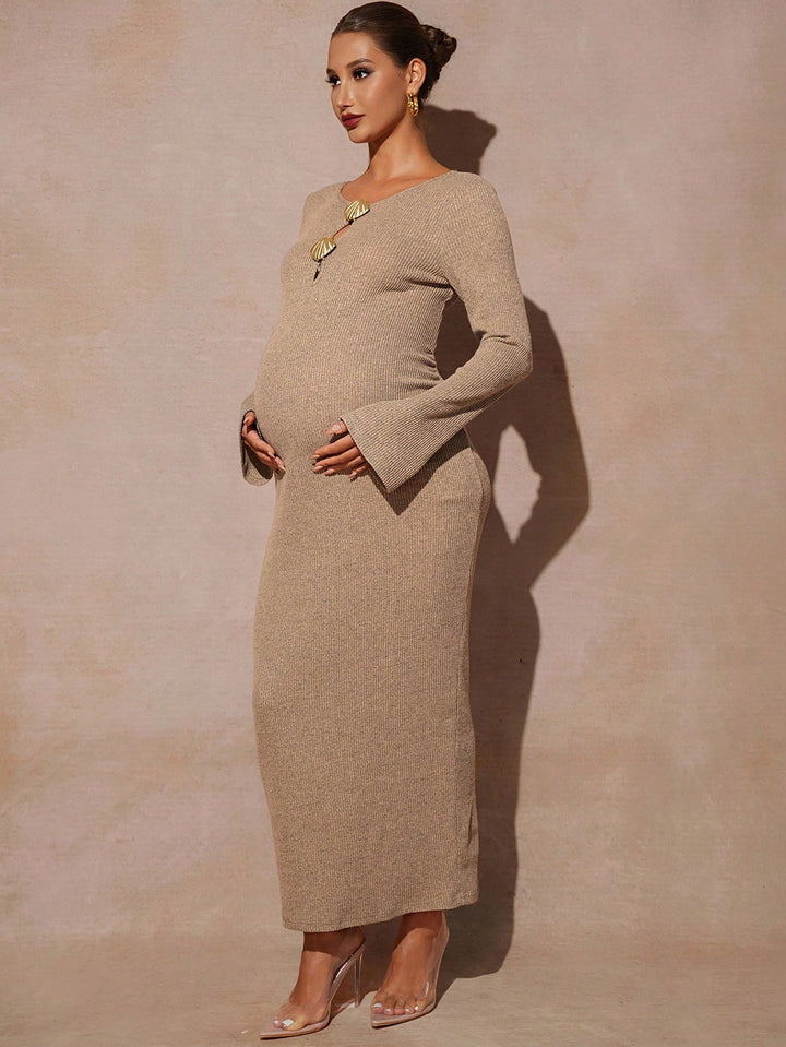 Rochie SHEIN, kaki