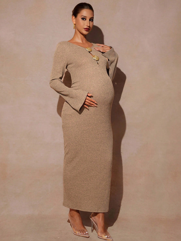 Rochie SHEIN, kaki