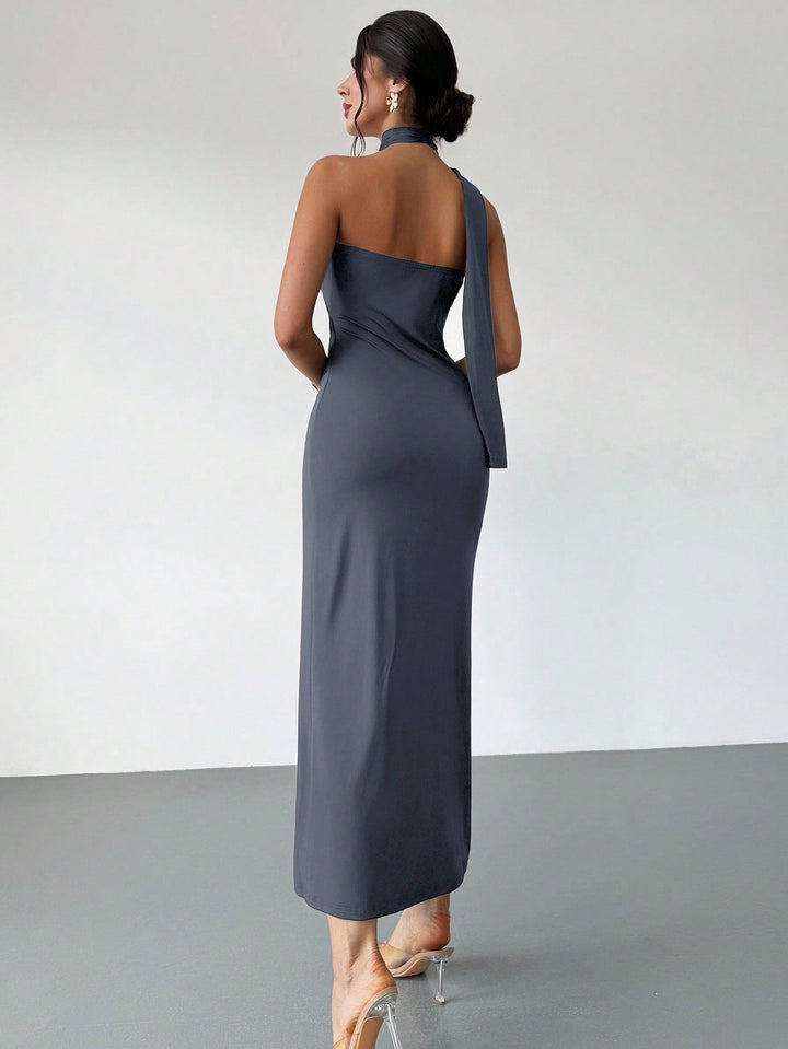 Rochie maxi SHEIN, albastru