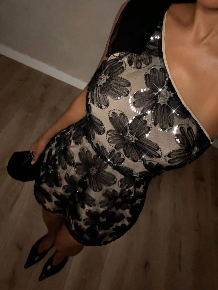 Rochie mini SHEIN, negru
