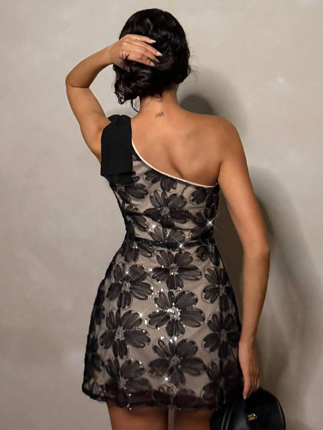 Rochie mini SHEIN, negru