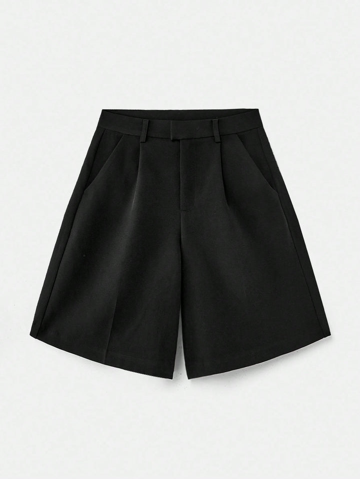 Pantaloni scurți SHEIN, negru