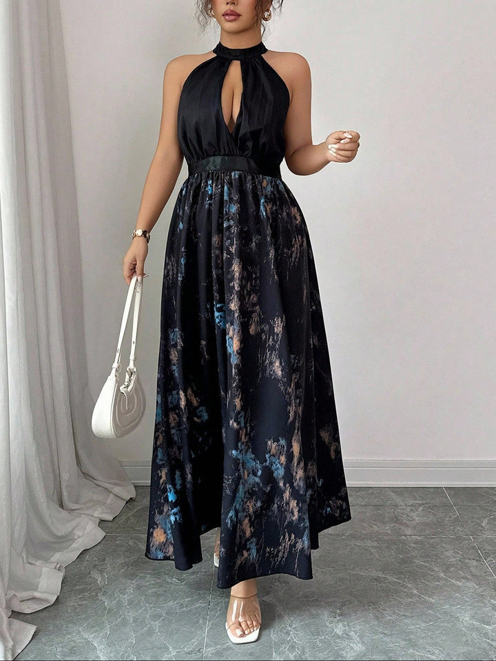 Rochie maxi SHEIN, mix culori