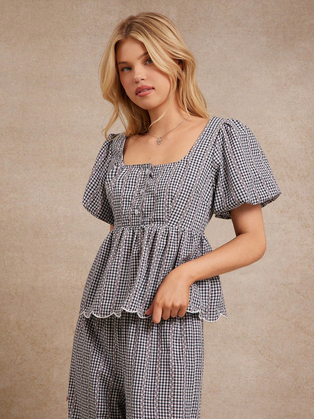 Top SHEIN, negru