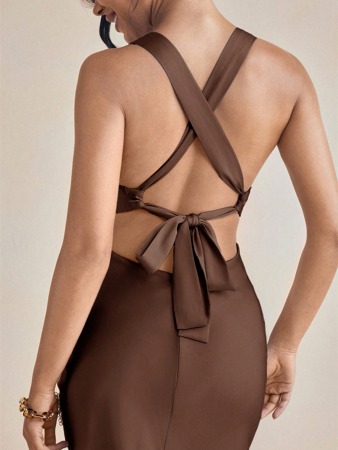 Rochie midi Missguided by Shein, maro