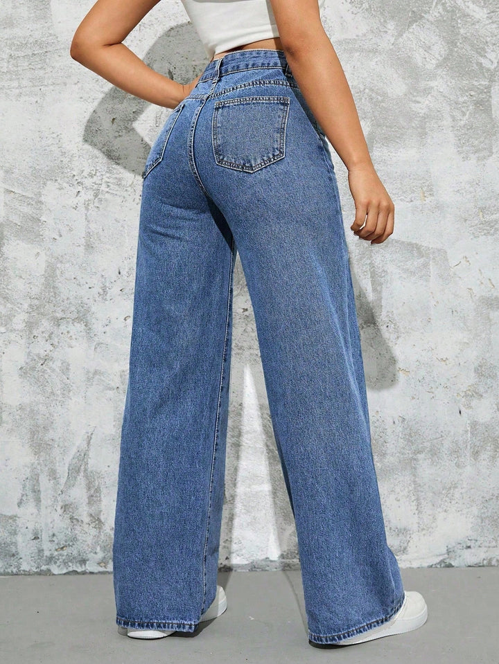 Jeans SHEIN, albastru