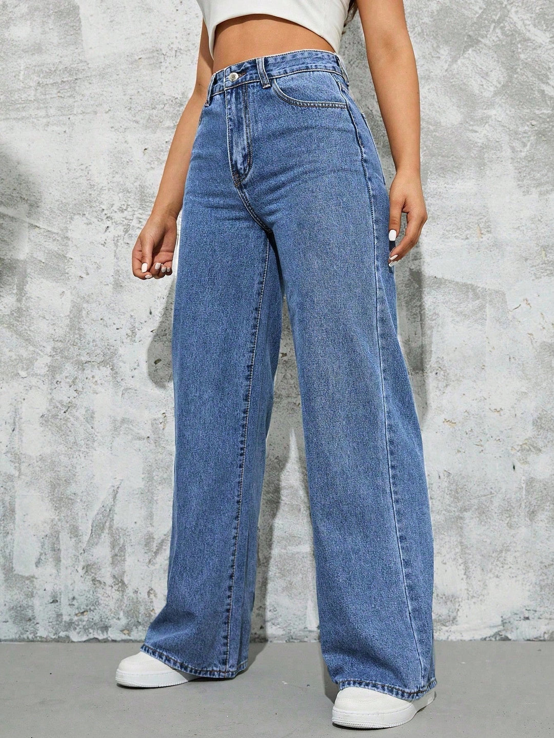 Jeans SHEIN, albastru