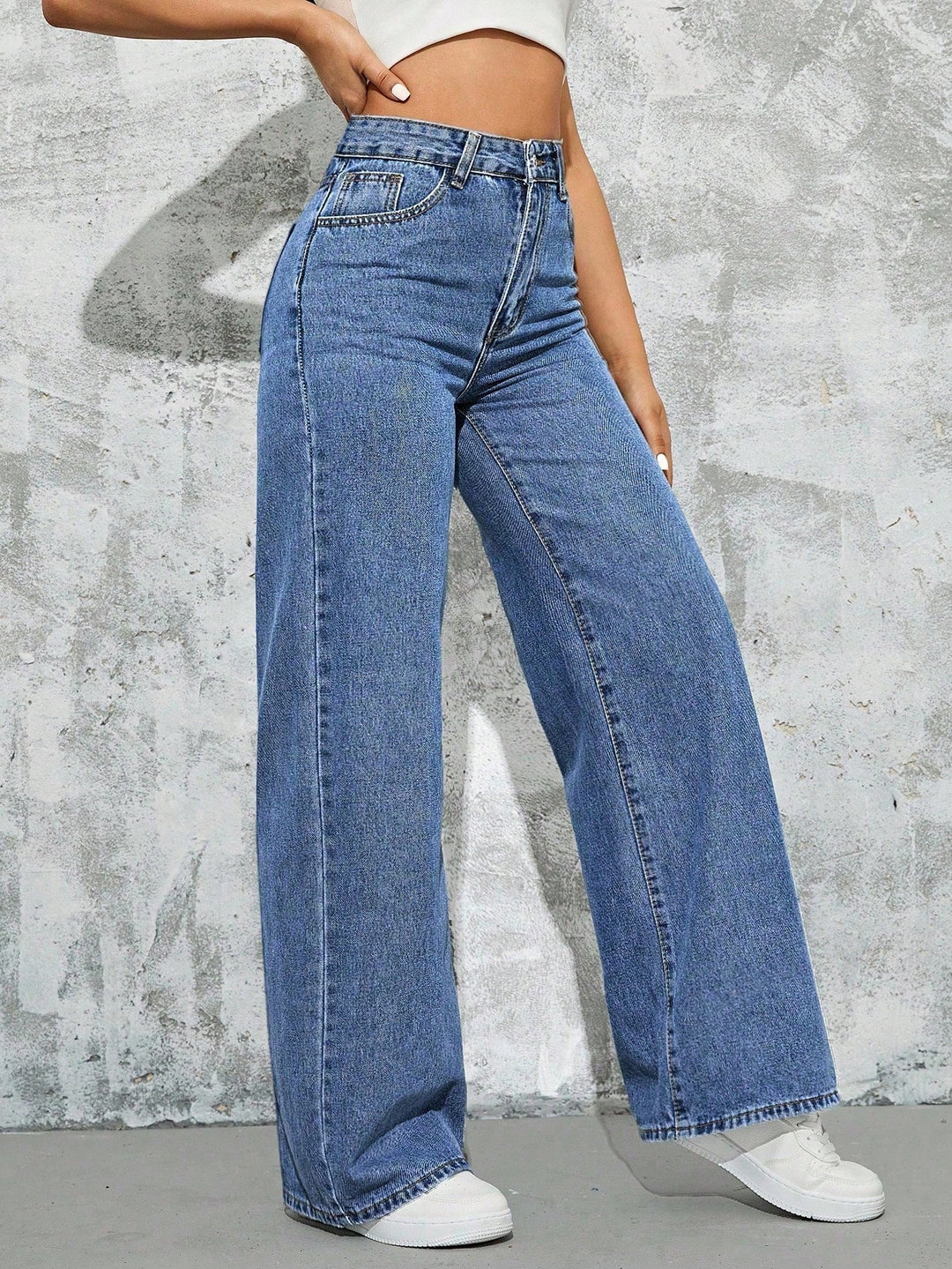 Jeans SHEIN, albastru