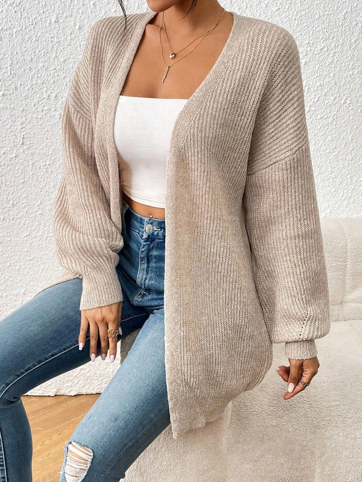 Cardigan SHEIN, maro