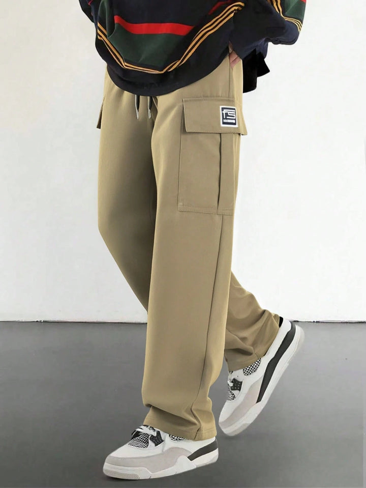 Nadrág SHEIN, khaki
