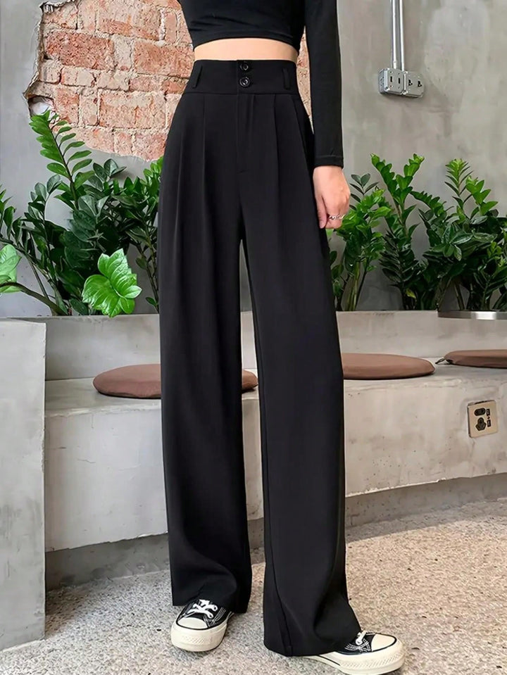 Pantaloni SHEIN, negru