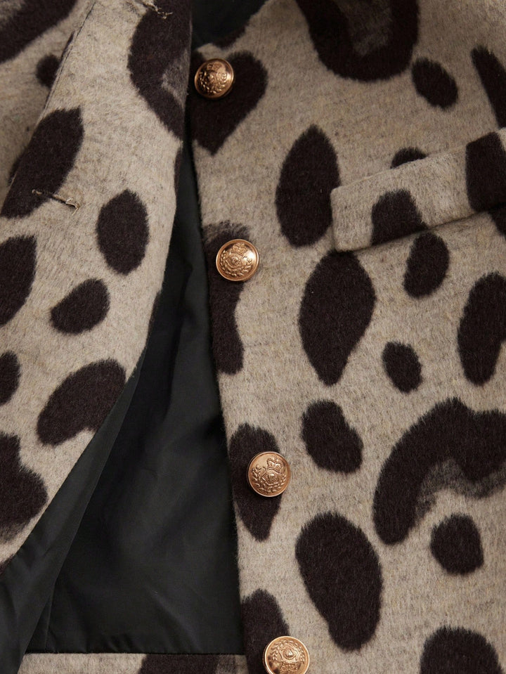 Jachetă  Shein, maro