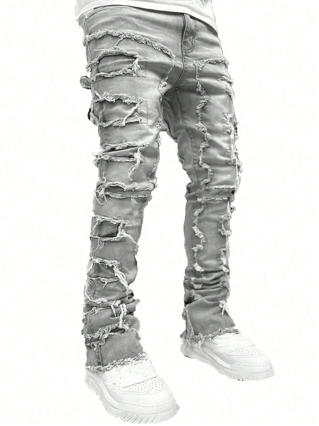 Jeans SHEIN, gri