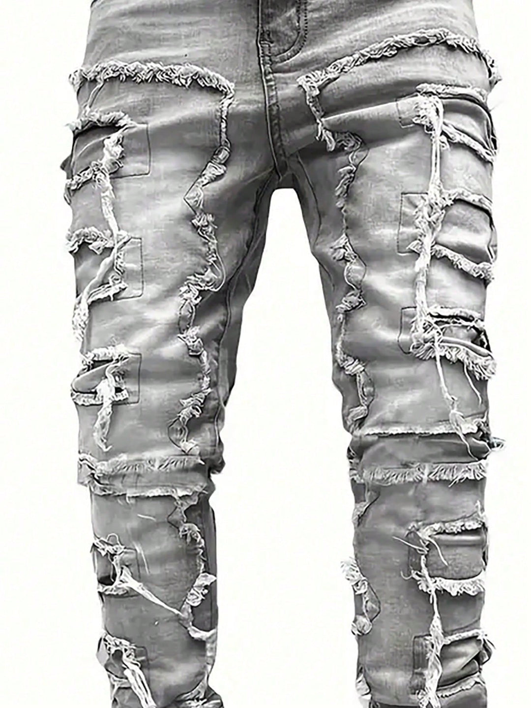 Jeans SHEIN, gri