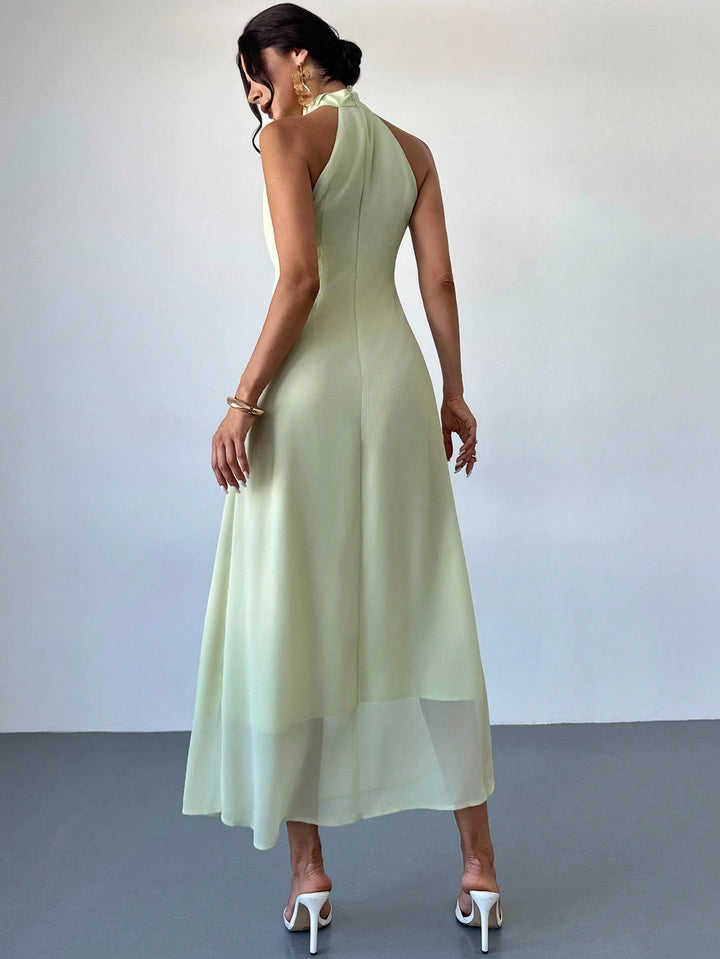 Rochie maxi SHEIN, verde