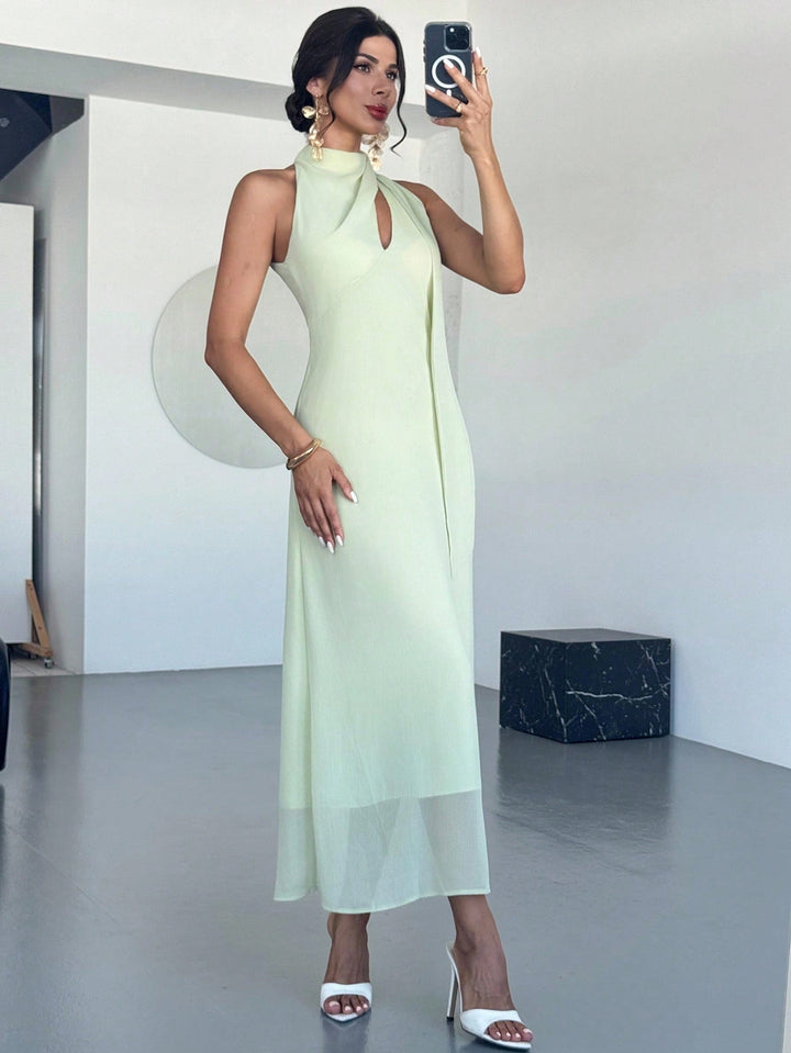Rochie maxi SHEIN, verde