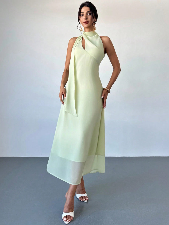 Rochie maxi SHEIN, verde