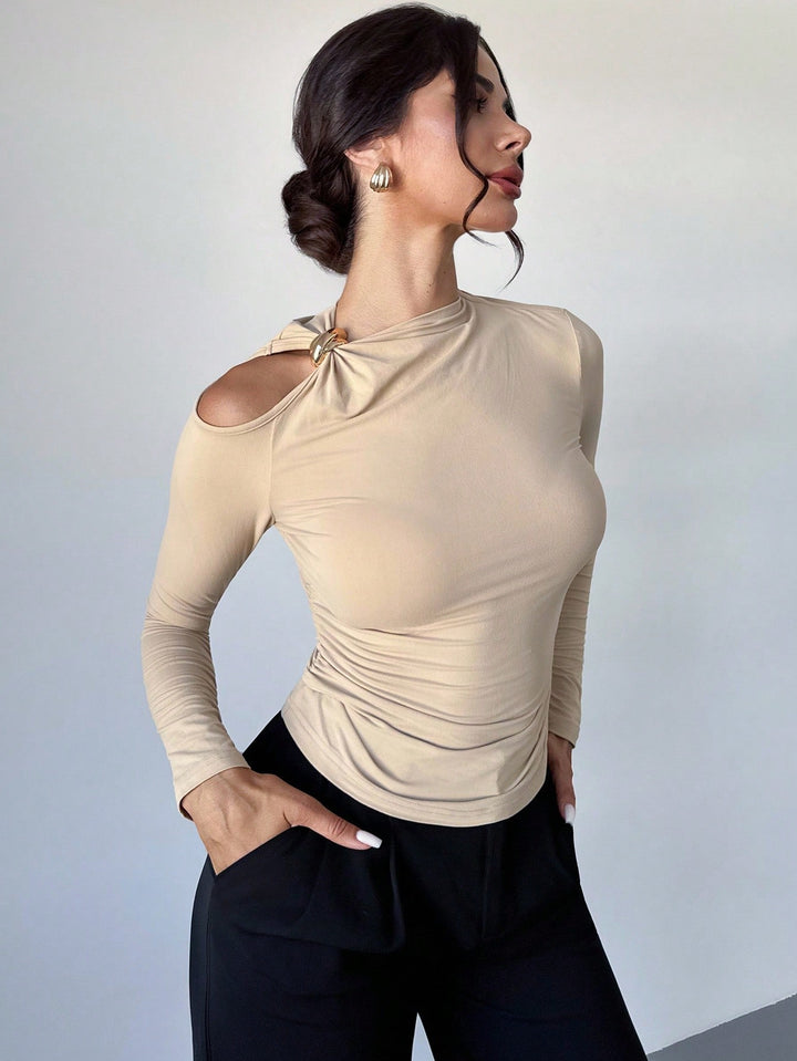 SHEIN blúz, bézs