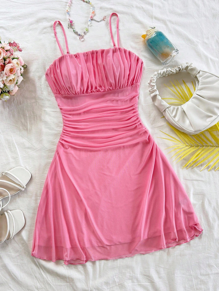 Rochie mini Shein, roz