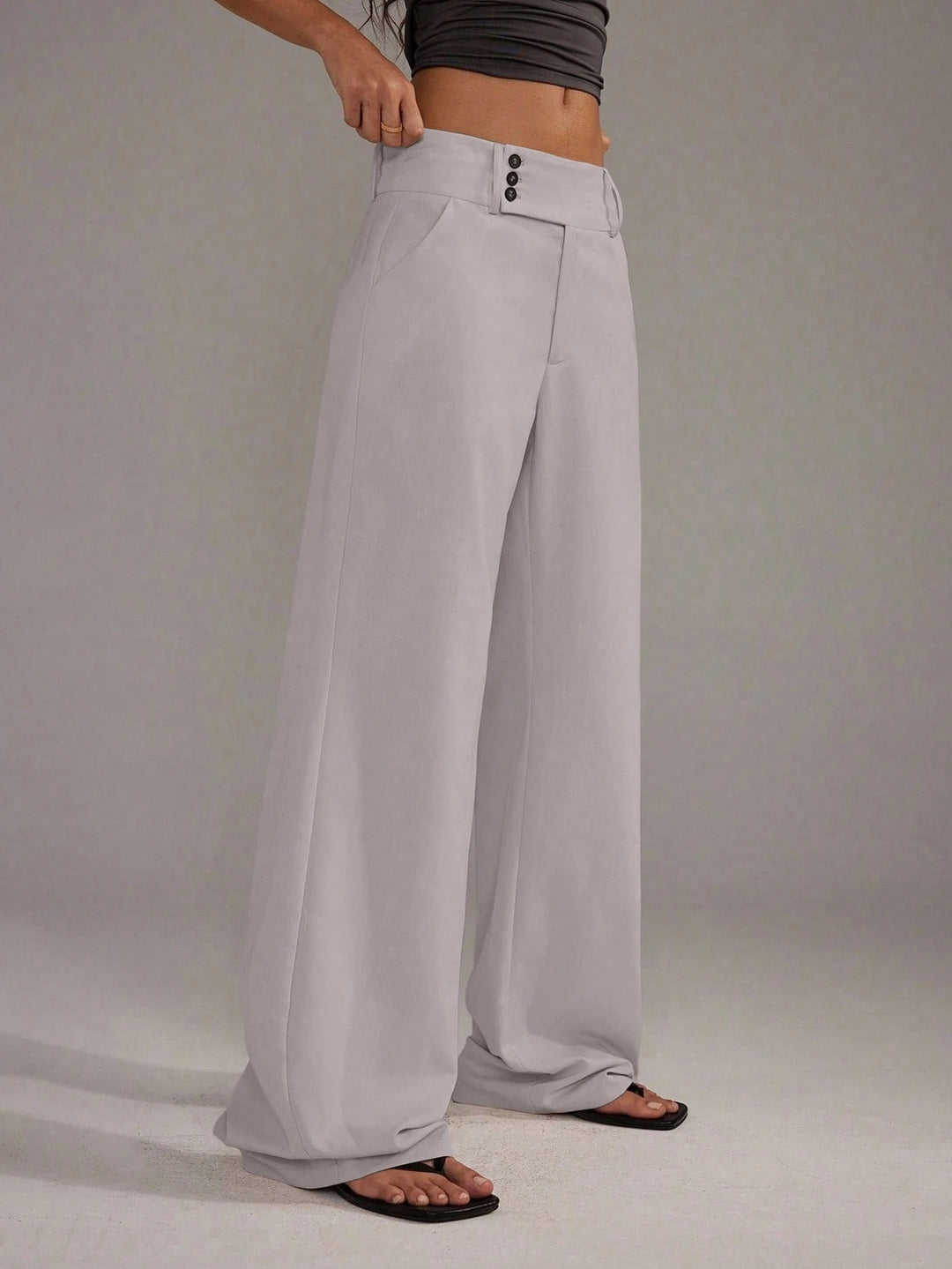 Pantaloni SHEIN, gri