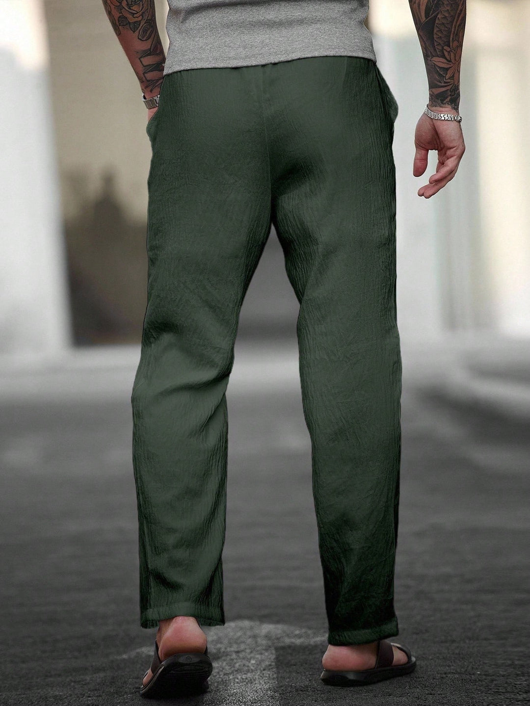 SHEIN nadrág, khaki