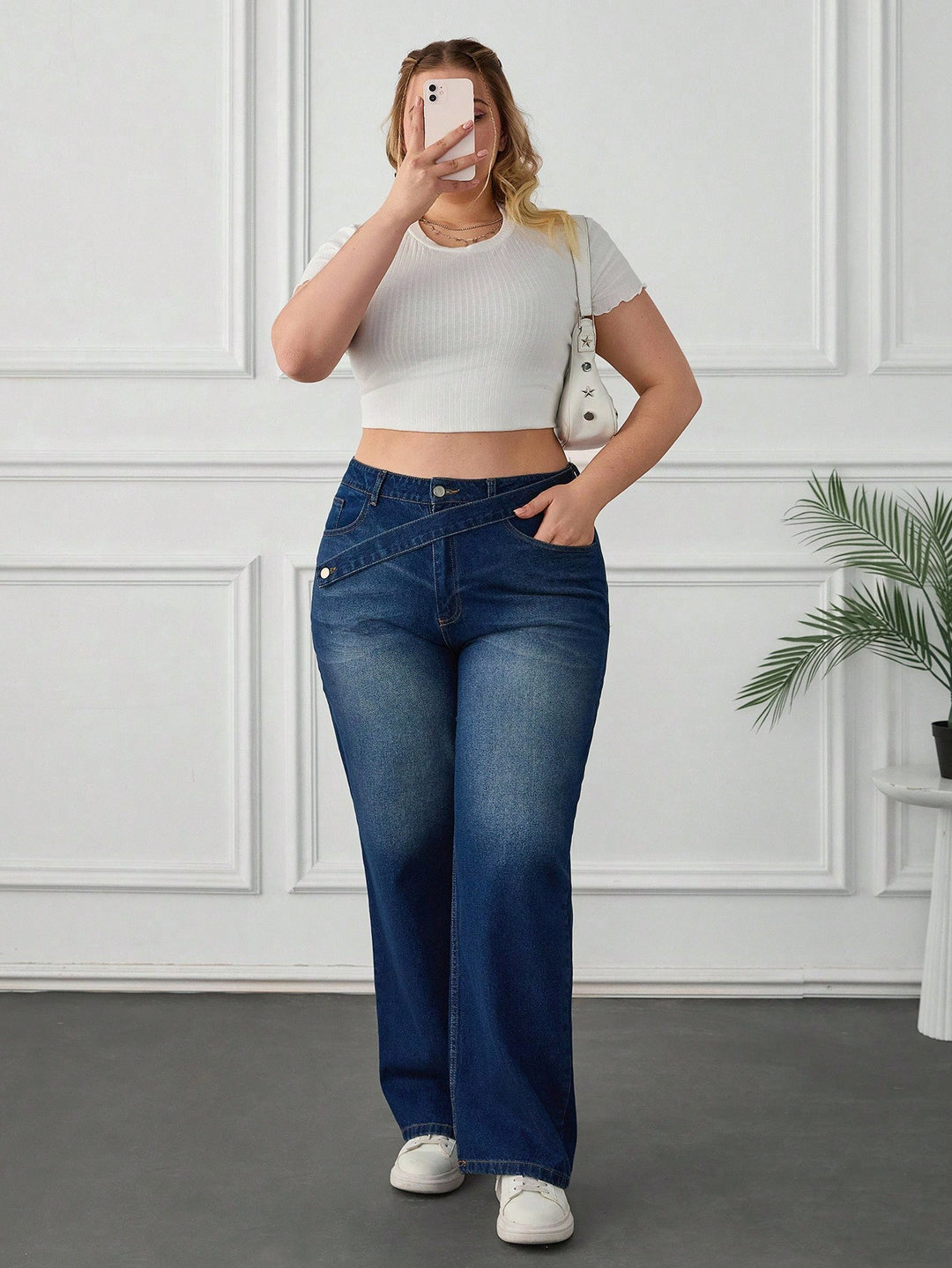 Jeans SHEIN, negru