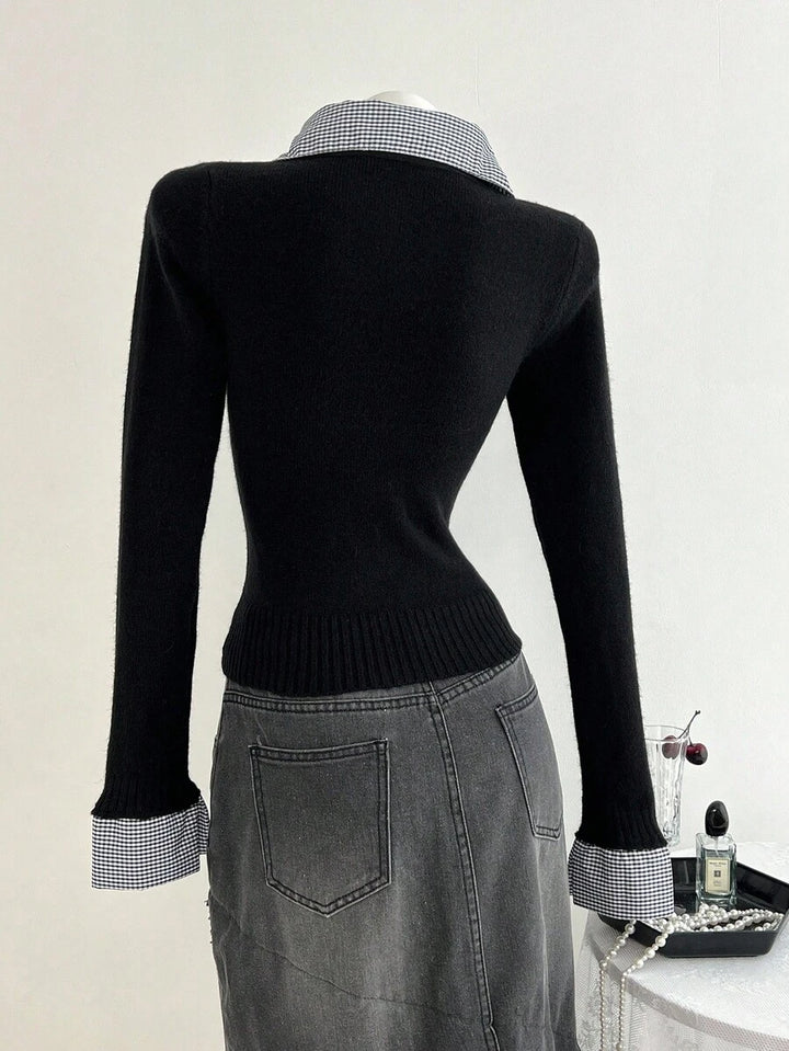 Pulover SHEIN, negru