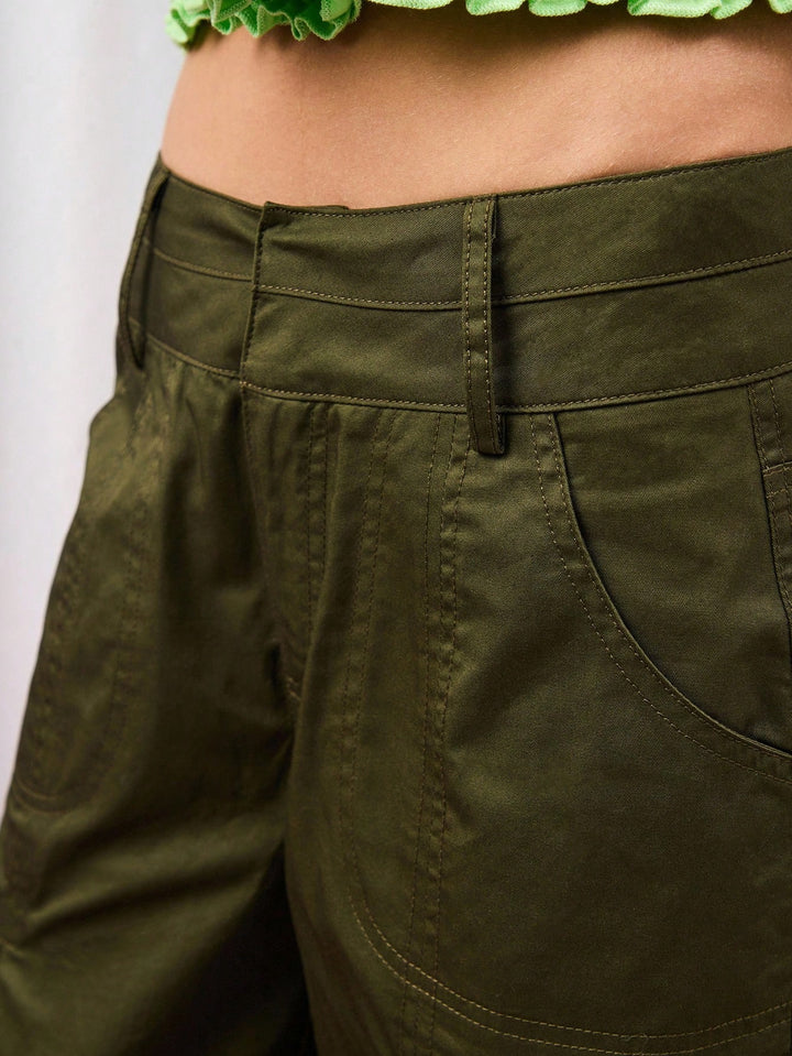 Pantaloni SHEIN, kaki
