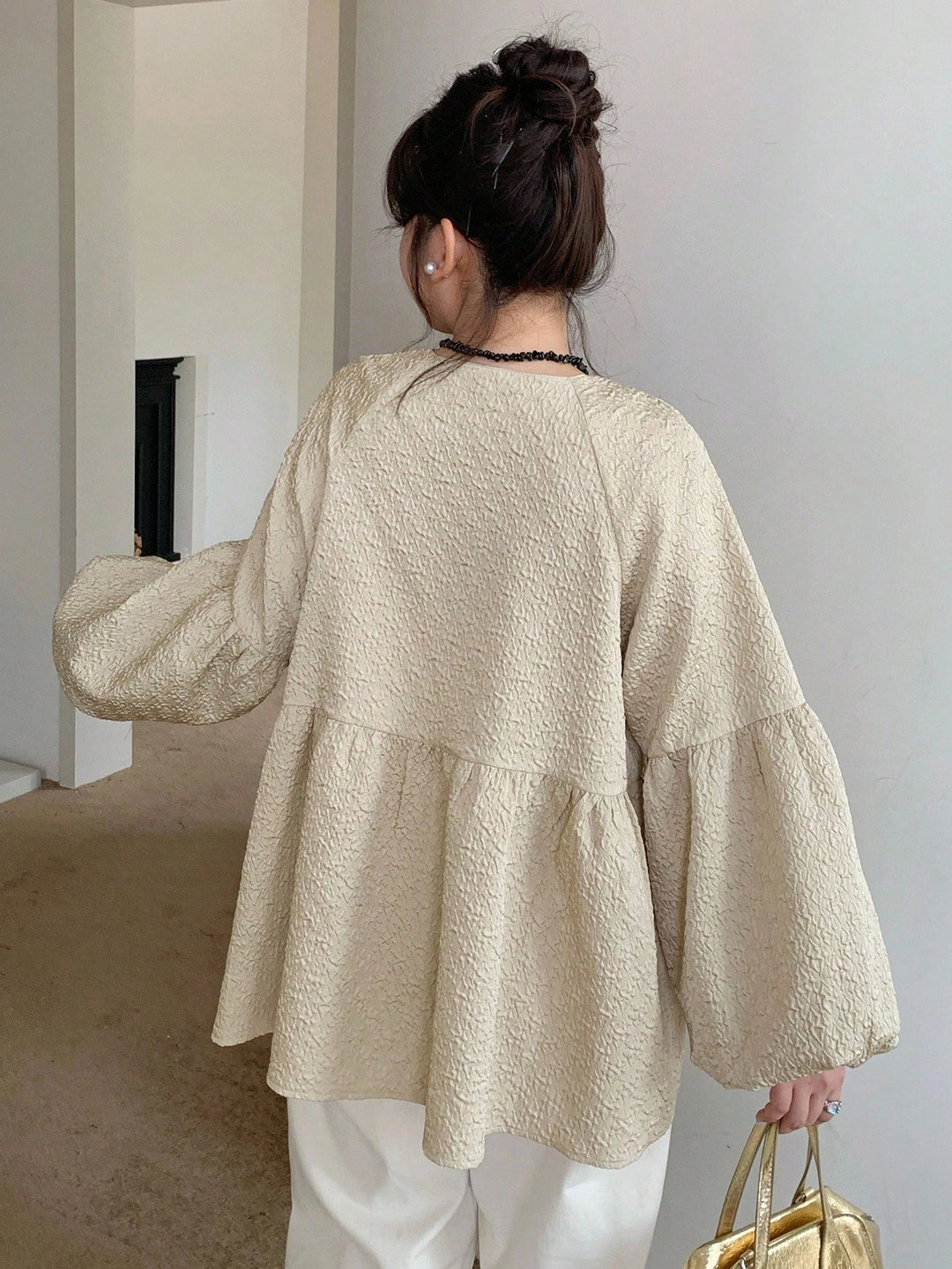 Shein Curve+ ing, bézs