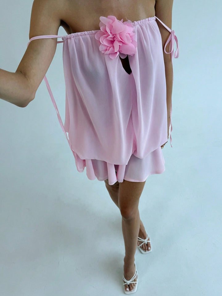 Rochie mini SHEIN, roz