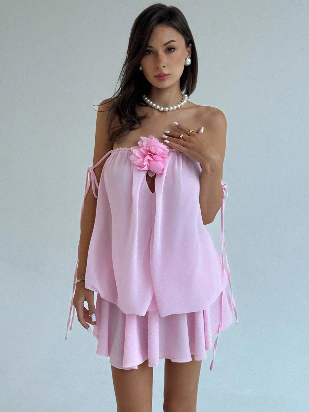 Rochie mini SHEIN, roz