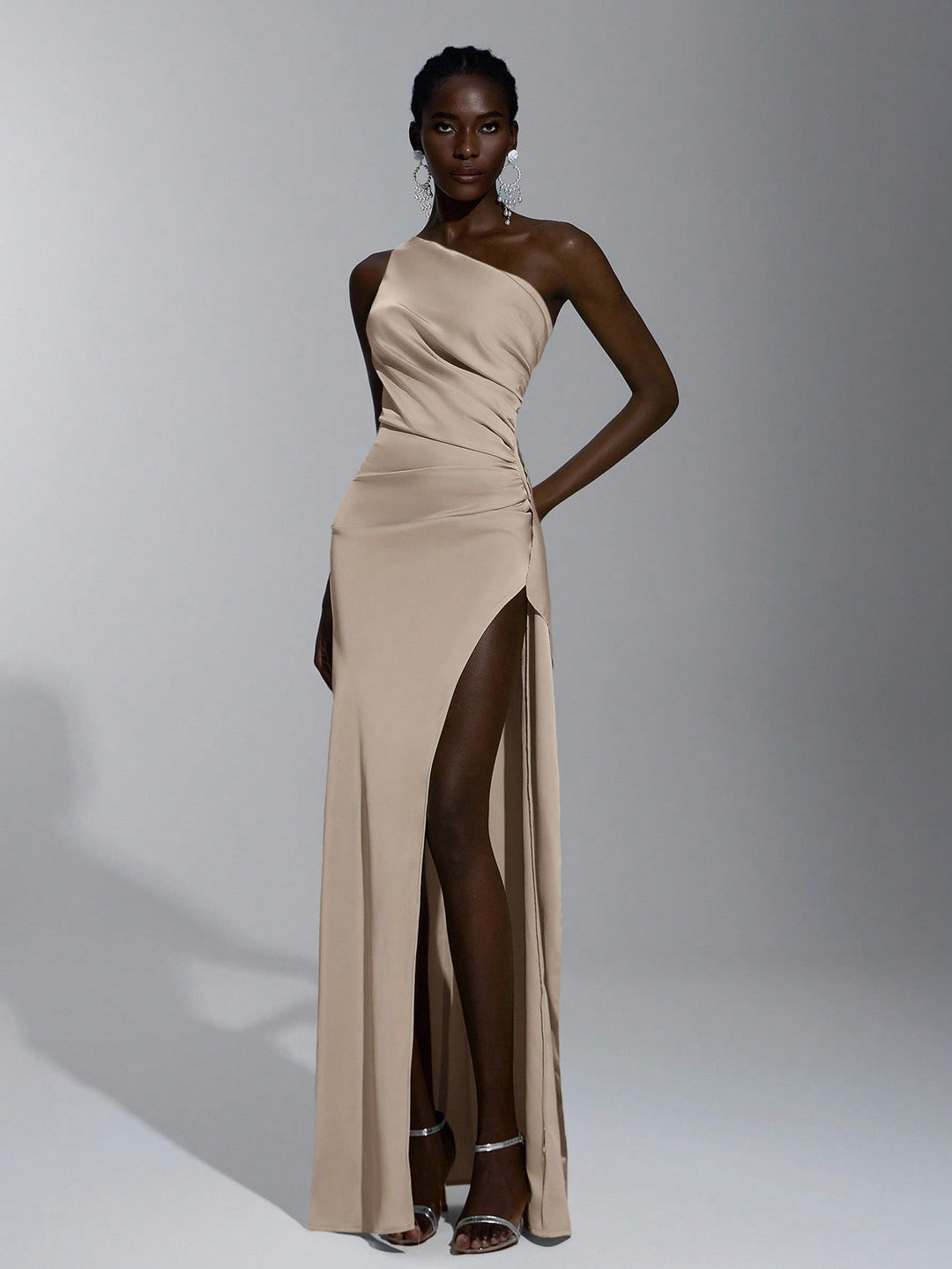 Rochie SHEIN, kaki